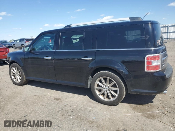 2017 Ford Flex Limited with VIN 2FMHK6D83HBA12052, listed as a Copart auction lot 52321255 with 54,449 mi miles and Salvage Title. Bid and sale history available at carsss.com. Image 2.