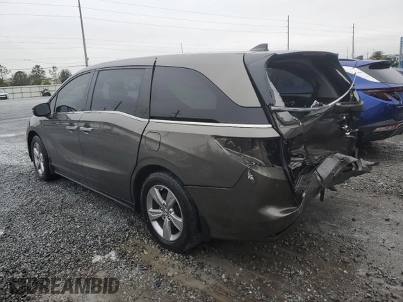 2019 Honda Odyssey EX-L with VIN 5FNRL6H74KB099395, listed as a Copart auction lot 42219415 with 113,177 mi miles and Non Repairable. Bid and sale history available at DreamBid. Image 2.