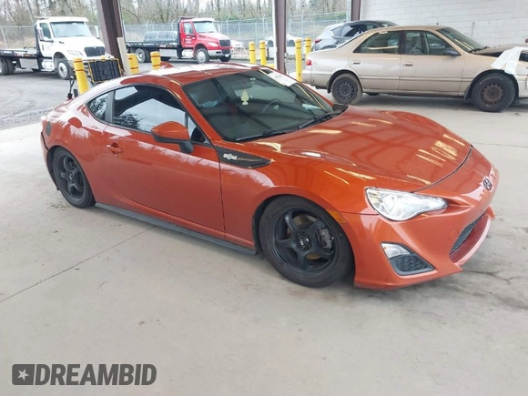 2015 Scion FR-S with VIN JF1ZNAA17F8703357, listed as a IAAI auction lot 41924644 with 62,023 mi miles. Bid and sale history available at carsss.com. Image 1.
