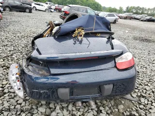 2000 Porsche Boxster S with VIN WP0CB2980YU660930, listed as a Copart auction lot 61270324 with 0 mi miles and Salvage Title. Bid and sale history available at carsss.com. Image 6.