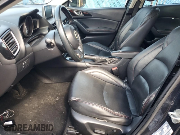 2014 Mazda 3 i Grand Touring with VIN 3MZBM1W74EM118139, listed as a Copart auction lot 45115185 with Not Provided miles and Salvage Title. Bid and sale history available at carsss.com. Image 7.