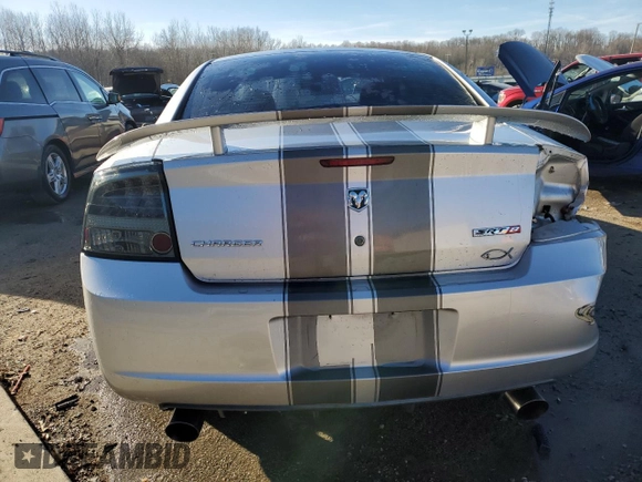 2006 Dodge Charger SRT-8 with VIN 2B3KA73W96H521111, listed as a Copart auction lot 42454845 with 146,566 mi miles and Non Repairable. Bid and sale history available at DreamBid. Image 6.