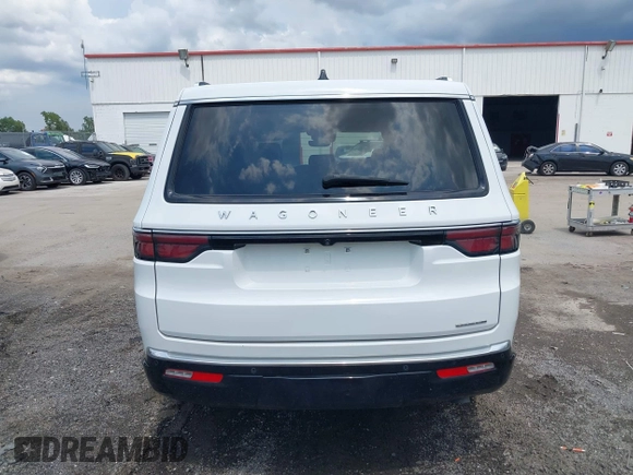 2024 Jeep Wagoneer Series II with VIN 1C4SJUBP0RS126254, listed as a IAAI auction lot 42825977 with 54,258 mi miles and . Bid and sale history available at DreamBid. Image 16.