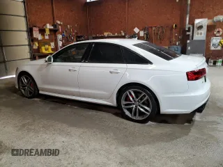 2018 Audi S6 Premium Plus with VIN WAUFFAFC4JN034315, listed as a Copart auction lot 48029555 with 75,550 mi miles and Salvage Title. Bid and sale history available at carsss.com. Image 2.