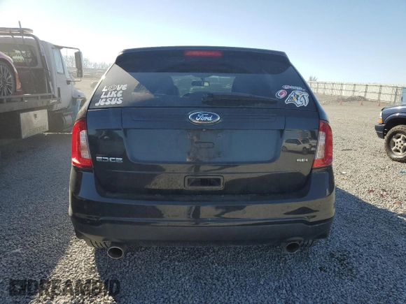 2014 Ford Edge SEL with VIN 2FMDK3JC9EBA62245, listed as a Copart auction lot 48634175 with 103,830 mi miles and Salvage Title. Bid and sale history available at carsss.com. Image 6.