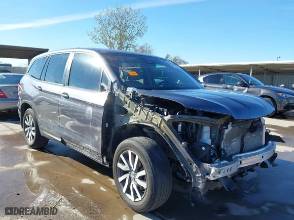 2019 Honda Pilot EX-L with VIN 5FNYF5H59KB028348, listed as a IAAI auction lot 41321950 with 94,707 mi miles. Bid and sale history available at carsss.com. Image 1.