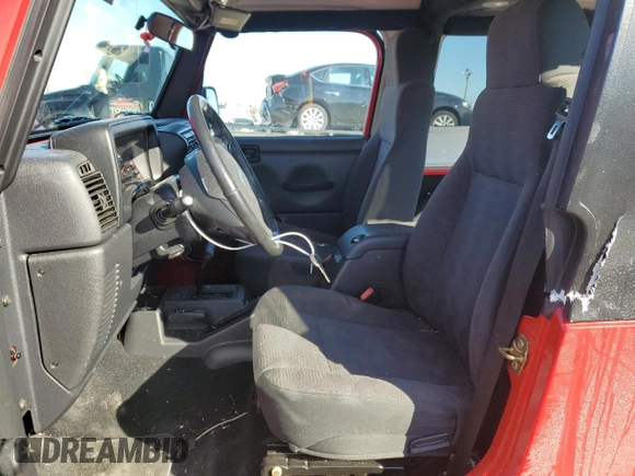 2005 Jeep Wrangler Unlimited with VIN 1J4FA44SX5P353588, listed as a Copart auction lot 42412885 with 72,863 mi miles and Salvage Title. Bid and sale history available at carsss.com. Image 7.