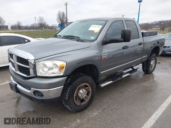 2007 Dodge Ram 2500 SLT with VIN 1D7KS28D77J589595, listed as a IAAI auction lot 41184592 with 166,490 mi miles. Bid and sale history available at carsss.com. Image 19.