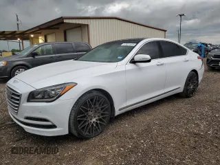 2015 Hyundai Genesis 3.8L with VIN KMHGN4JEXFU061998, listed as a Copart auction lot 57831524 with 82,310 mi miles and Clean Title. Bid and sale history available at carsss.com. Image 1.