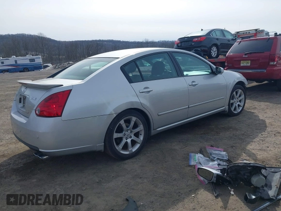 2007 Nissan Maxima 3.5 SE with VIN 1N4BA41E37C837363, listed as a IAAI auction lot 41623271 with 54,344 mi miles. Bid and sale history available at carsss.com. Image 4.