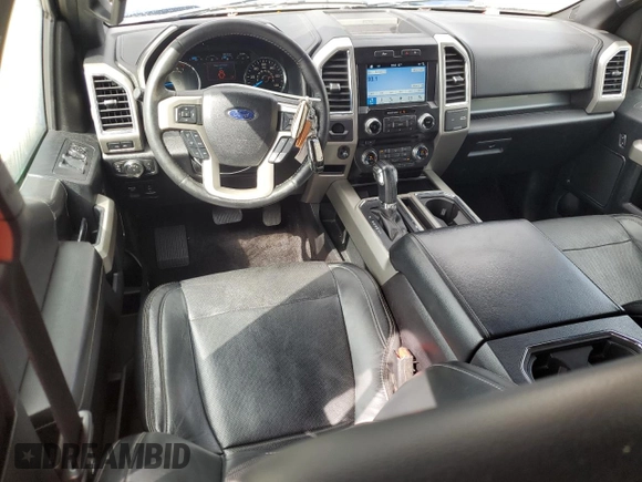2017 Ford F-150 XL with VIN 1FTEW1CP4HFA00336, listed as a Copart auction lot 58044935 with 92,096 mi miles and Salvage title. Bid and sale history available at DreamBid. Image 8.
