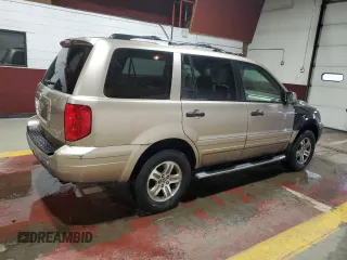 2005 Honda Pilot EX-L z VIN 5FNYF18685B063243, wystawiony jako Copart lot #52329165 z przebiegiem 200 020 mil mil oraz Czysty tytuł • Clean title. Historia ofert i sprzedaży dostępna na DreamBid. Obrazek 3.