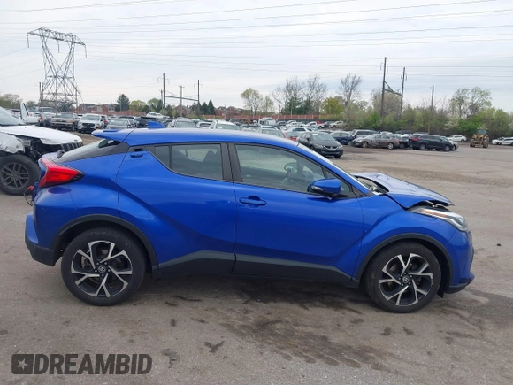 2020 Toyota C-HR LE with VIN NMTKHMBX4LR116336, listed as a IAAI auction lot 42029685 with 77,603 mi miles. Bid and sale history available at carsss.com. Image 13.