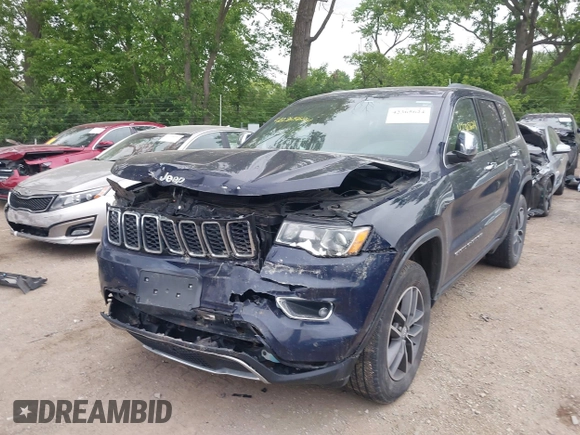 2018 Jeep Grand Cherokee Limited z VIN 1C4RJFBG9JC365715, wystawiony jako IAAI lot #42365624 z przebiegiem 125 639 mil mil oraz . Historia ofert i sprzedaży dostępna na DreamBid. Obrazek 2.