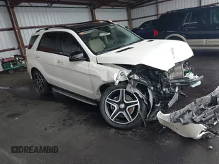 2017 Mercedes-Benz GLE 400 with VIN 4JGDA5GB1HA859957, listed as a IAAI auction lot 41946521 with 88,696 mi miles and . Bid and sale history available at DreamBid. Image 1.