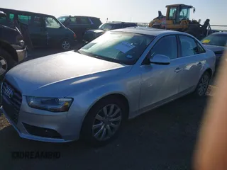 2013 Audi A4 Premium with VIN WAUBFAFL9DA161085, listed as a IAAI auction lot 41976939 with 184,536 mi miles and . Bid and sale history available at DreamBid. Image 2.