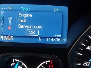 2015 Ford Escape S with VIN 1FMCU0F71FUA79522, listed as a IAAI auction lot 41809478 with 114,336 mi miles. Bid and sale history available at carsss.com. Image 16.