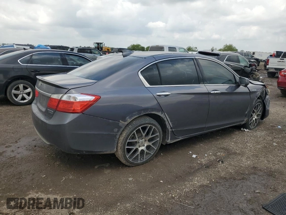 2014 Honda Accord Touring z VIN 1HGCR6F75EA010505, wystawiony jako Copart lot #54100745 z przebiegiem 181 448 mil mil oraz Szkoda całkowita • Salvage title. Historia ofert i sprzedaży dostępna na DreamBid. Obrazek 3.
