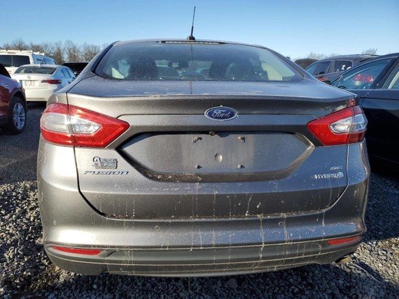 2013 Ford Fusion SE Hybrid with VIN 3FA6P0LU1DR232204, listed as a Copart auction lot 41450515 with 87,616 mi miles and Salvage Title. Bid and sale history available at DreamBid. Image 6.