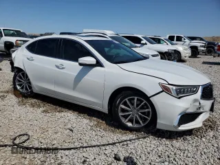 2020 Acura TLX with VIN 19UUB1F36LA013015, listed as a Copart auction lot 62006415 with 85,196 mi miles and Salvage title. Bid and sale history available at DreamBid. Image 4.