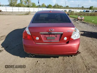 2007 Infiniti M x with VIN JNKAY01F67M453489, listed as a Copart auction lot 74777194 with 148,624 mi miles and Salvage Title. Bid and sale history available at DreamBid. Image 6.