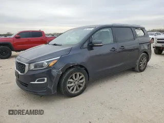 2021 Kia Sedona EX with VIN KNDMB5C19M6661901, listed as a Copart auction lot 88771905 with 93,987 mi miles and Salvage Title. Bid and sale history available at carsss.com. Image 1.