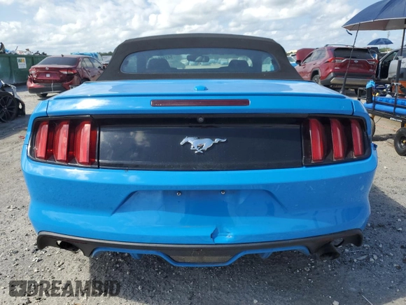 2017 Ford Mustang EcoBoost Premium with VIN 1FATP8UH8H5327211, listed as a Copart auction lot 54786645 with 91,472 mi miles and Clean Title. Bid and sale history available at carsss.com. Image 6.