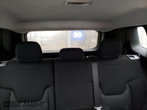 2017 Jeep Renegade Sport with VIN ZACCJAAH2HPE99359, listed as a Copart auction lot 42146125 with 49,872 mi miles and Clean Title. Bid and sale history available at DreamBid. Image 10.