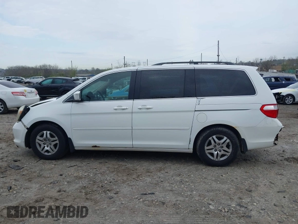 2006 Honda Odyssey EX with VIN 5FNRL384X6B433665, listed as a IAAI auction lot 42027622 with 215,990 mi miles and . Bid and sale history available at DreamBid. Image 13.