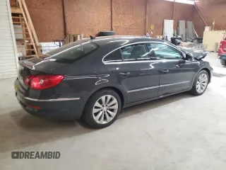 2012 Volkswagen CC Sport PZEV with VIN WVWMP7AN5CE501215, listed as a Copart auction lot 54117525 with 91,944 mi miles and Salvage Title. Bid and sale history available at carsss.com. Image 3.
