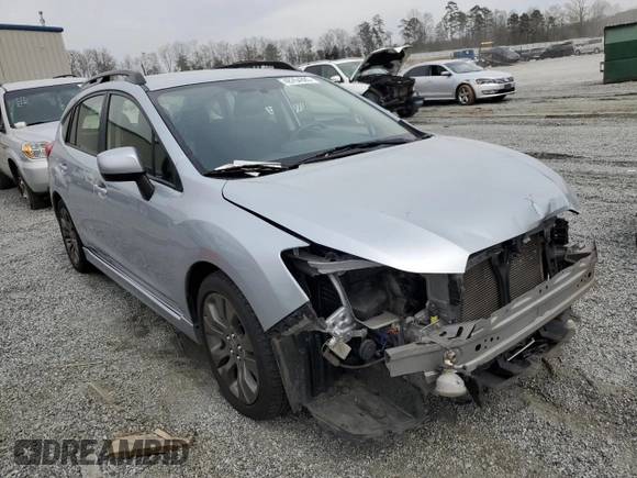 2014 Subaru Impreza Wagon 2.0i Sport Premium with VIN JF1GPAL64EH218893, listed as a Copart auction lot 48764885 with 99,312 mi miles and Salvage Title. Bid and sale history available at carsss.com. Image 4.