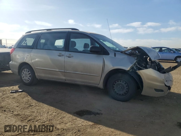 2006 Toyota Sienna CE with VIN 5TDZA23C86S581646, listed as a Copart auction lot 48320615 with 192,476 mi miles and Salvage Title. Bid and sale history available at carsss.com. Image 4.