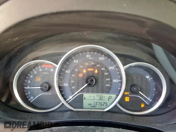 2016 Toyota Corolla L z VIN 5YFBURHE4GP370790, wystawiony jako Copart lot #56833045 z przebiegiem 137 525 mil mil oraz Szkoda całkowita • Salvage title. Historia ofert i sprzedaży dostępna na DreamBid. Obrazek 9.