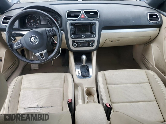 2012 Volkswagen Eos Komfort with VIN WVWBW7AH3CV005642, listed as a Copart auction lot 55251845 with 120,401 mi miles and Clean Title. Bid and sale history available at DreamBid. Image 8.