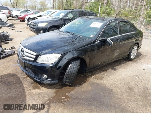 2009 Mercedes-Benz C-Class 3.0L Sport with VIN WDDGF81X99R070764, listed as a IAAI auction lot 41971687 with 142,718 mi miles. Bid and sale history available at carsss.com. Image 17.