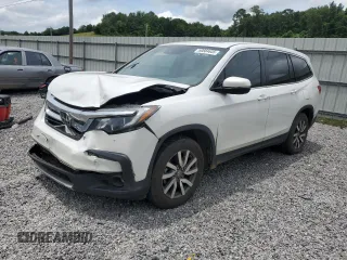 2020 Honda Pilot EX-L with VIN 5FNYF5H51LB029284, listed as a Copart auction lot 60884635 with 120,020 mi miles and Salvage title. Bid and sale history available at DreamBid. Image 1.