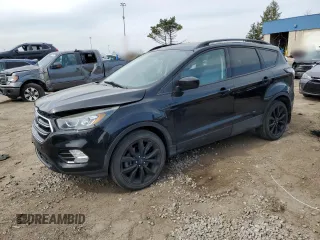 2017 Ford Escape SE with VIN 1FMCU0G98HUE89060, listed as a Copart auction lot 55286815 with 74,957 mi miles and Clean Title. Bid and sale history available at carsss.com. Image 1.