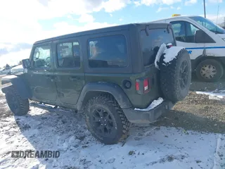 2020 Jeep Wrangler Unlimited Sport S с VIN 1C4HJXDN0LW334593, выставлен на аукционе IAAI как лот 41044612 с пробегом 58 165 миль миль и . История ставок и продаж доступна на DreamBid. Изображение 3.