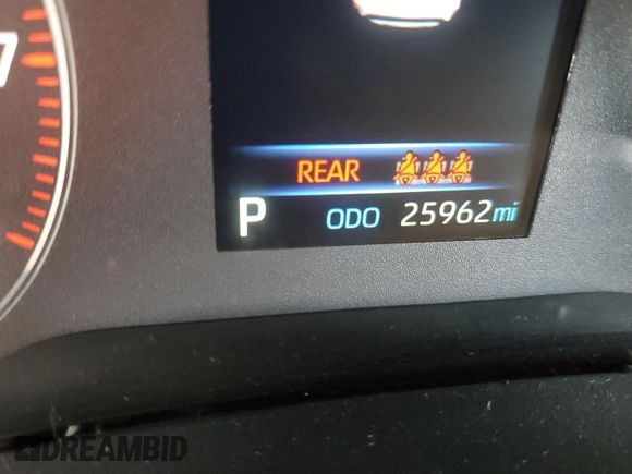 2024 Toyota Corolla LE with VIN 5YFB4MDE4RP141764, listed as a IAAI auction lot 42752480 with 25,962 mi miles and . Bid and sale history available at DreamBid. Image 7.