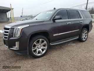 2015 Cadillac Escalade Luxury with VIN 1GYS3BKJ9FR216512, listed as a Copart auction lot 45309695 with 101,434 mi miles and Clean Title. Bid and sale history available at carsss.com. Image 1.