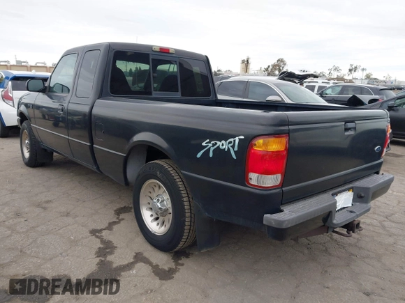 1999 Ford Ranger XL with VIN 1FTYR14X8XTA10015, listed as a IAAI auction lot 42068644 with 52,621 mi miles. Bid and sale history available at carsss.com. Image 3.