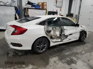 2021 Honda Civic Sedan EX with VIN 2HGFC2F71MH016308, listed as a Copart auction lot 86792374 with 68,826 mi miles and Clean Title. Bid and sale history available at carsss.com. Image 3.