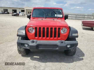 2018 Jeep Wrangler Unlimited Sport S z VIN 1C4HJXDG0JW122629, wystawiony jako Copart lot #56055015 z przebiegiem 130 731 mil mil oraz Czysty tytuł • Clean title. Historia ofert i sprzedaży dostępna na DreamBid. Obrazek 5.