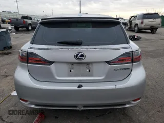 2012 Lexus CT 200h with VIN JTHKD5BH4C2071416, listed as a Copart auction lot 48600144 with 167,656 mi miles and Salvage Title. Bid and sale history available at carsss.com. Image 6.