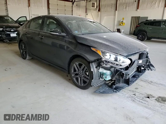 2020 Kia Forte GT-Line with VIN 3KPF34AD2LE156837, listed as a Copart auction lot 48761935 with 43,706 mi miles and Salvage Title. Bid and sale history available at DreamBid. Image 10.