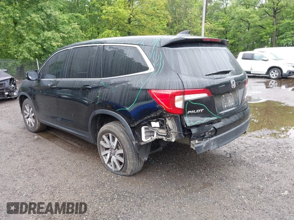 2022 Honda Pilot EX-L with VIN 5FNYF6H58NB018372, listed as a IAAI auction lot 42327580 with 79,332 mi miles and . Bid and sale history available at DreamBid. Image 3.