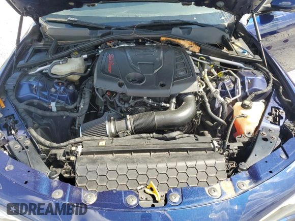 2018 Alfa Romeo Giulia with VIN ZARFAEDN9J7564125, listed as a Copart auction lot 61199245 with 89,922 mi miles and Clean title. Bid and sale history available at DreamBid. Image 11.