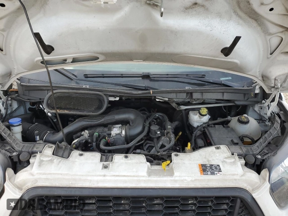 2023 Ford Transit Cargo with VIN 1FTBR2C8XPKA42105, listed as a Copart auction lot 80028384 with 136,464 mi miles and Salvage title. Bid and sale history available at DreamBid. Image 13.