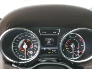 2013 Mercedes-Benz M ML 63 AMG with VIN 4JGDA7EB5DA110524, listed as a Copart auction lot 65643094 with 65,436 mi miles and Salvage Title. Bid and sale history available at carsss.com. Image 9.