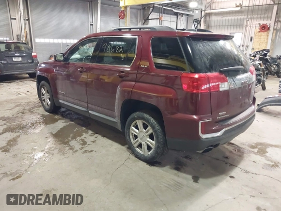 2016 GMC Terrain SLE with VIN 2GKFLTEK2G6225118, listed as a IAAI auction lot 41252997 with 98,682 mi miles. Bid and sale history available at carsss.com. Image 3.